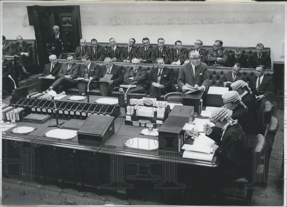 Press Photo Premiere Sir Robert William Askin In Legislative Assembly 1stMotion - Historic Images