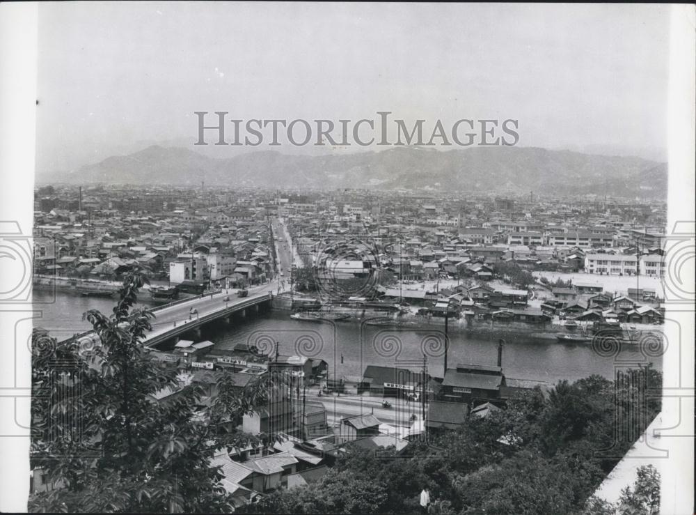 Press Photo Hiroshima Fourteen years Later - Historic Images