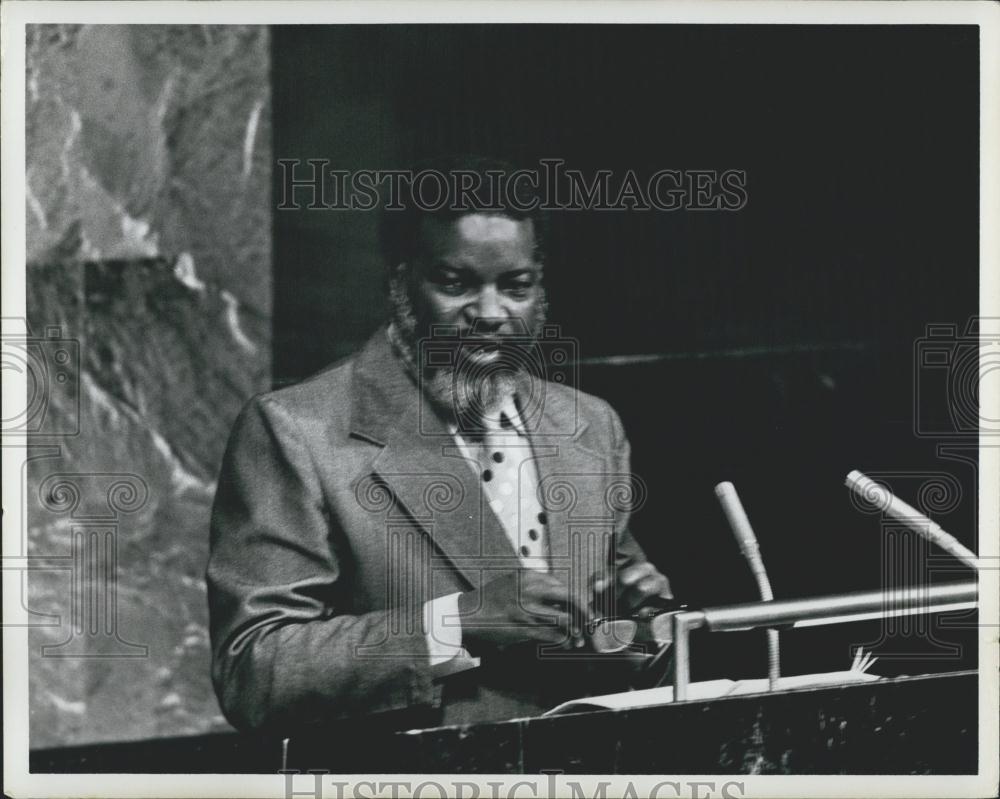 Press Photo UN General Assembly Debates Nambia - Historic Images