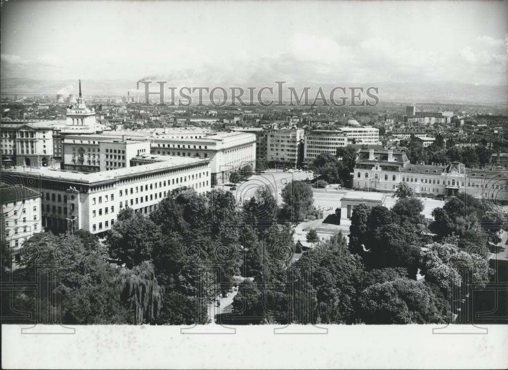 1967 Press Photo National Art Gallery and the Georgi Dimitrov Mausoleum - Historic Images