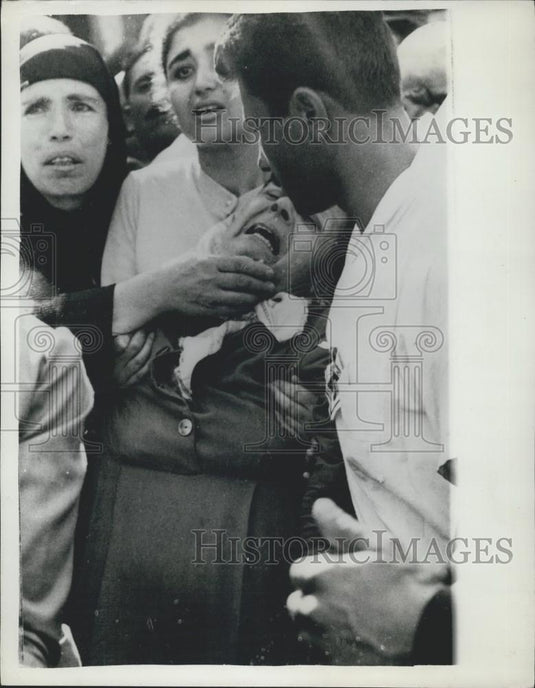 Press Photo Funeral of Victims of Anti-Menderes Demonstration-Ankara Turkey - Historic Images