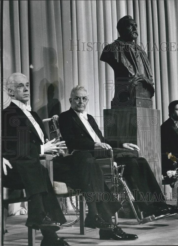 1972 Press Photo Nobel Prize Ceremony In Stockholm - Historic Images