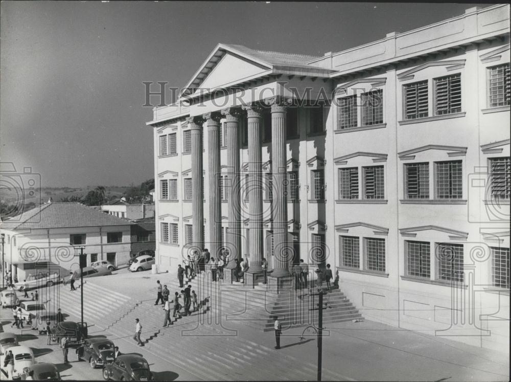Press Photo University Of Pouro Alegre Campus Exterior Building - Historic Images