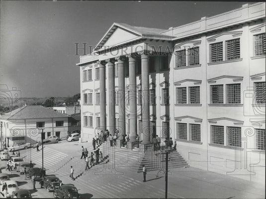 Press Photo University Of Pouro Alegre Campus Exterior Building - Historic Images