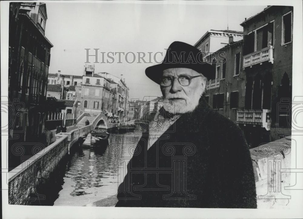 Press Photo Venetian painter Felice Cardinal - Historic Images
