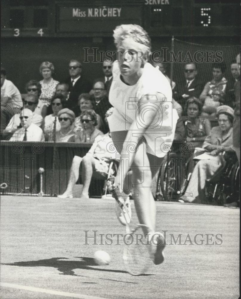 1969 Press Photo ANN JONES Wimbledon Tennis Championship - Historic Images