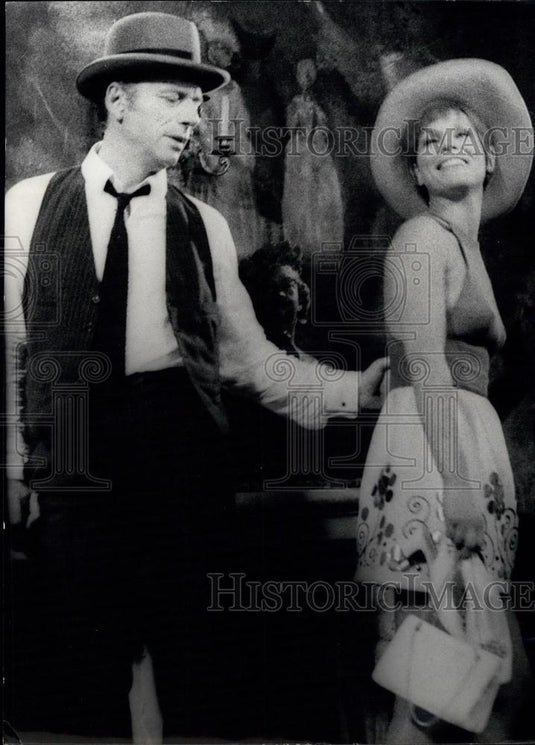 1968 Press Photo Yves Montand, The Famous Singer Actor - Historic Images