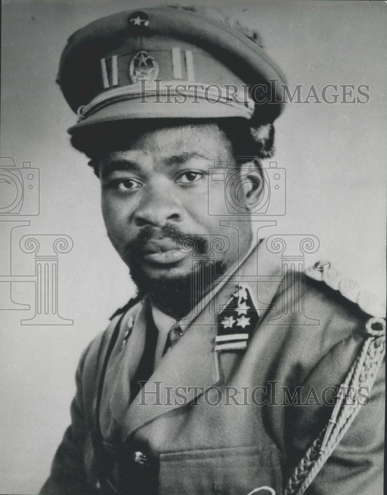 Press Photo Simba Leader,Lt. General N. Olenga - Historic Images