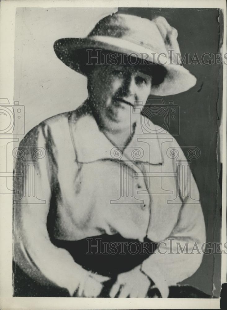 1954 Press Photo Mrs. Bertha Merrett ,murdered by son - Historic Images