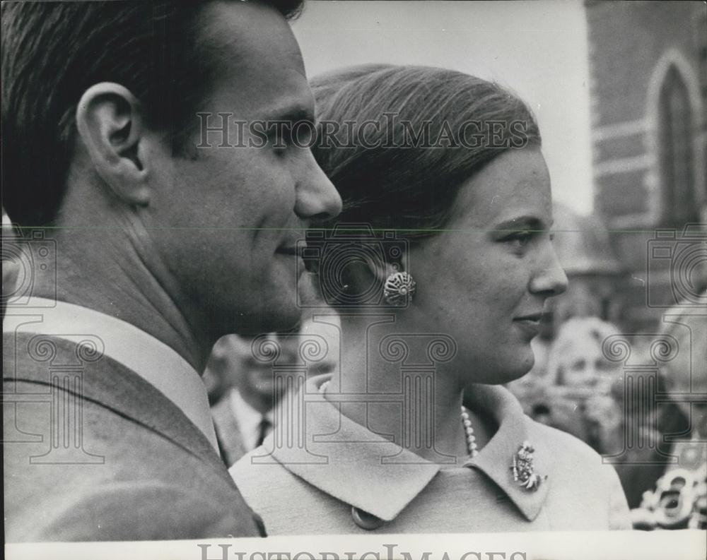 1966 Press Photo Princess Margaret and Count Henri De Monpszat - Historic Images