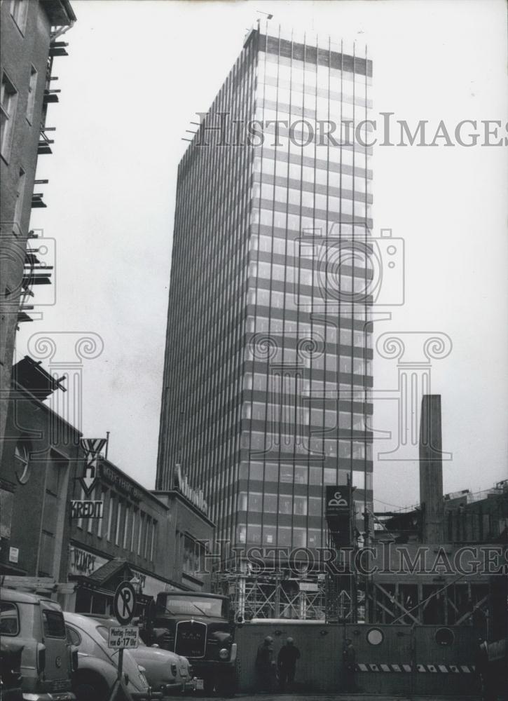 1965 Press Photo Europe Center, Berlin, Germany - Historic Images
