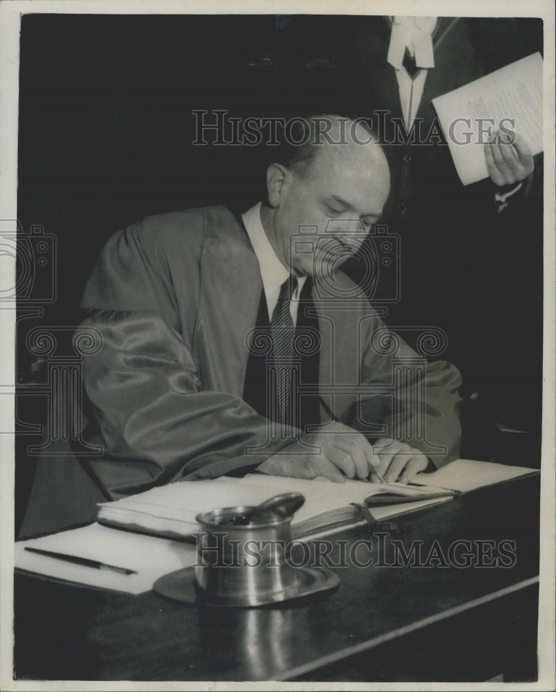 1962 Press Photo U.S. Secretary Of State Dean Rusk at Oxford - Historic Images