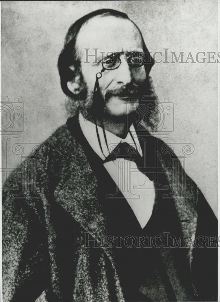 1980 Press Photo Composer Jacques Offenbach - Historic Images