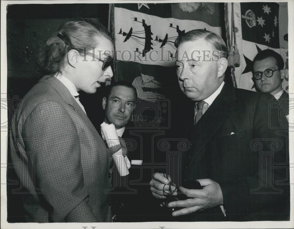 1953 Press Photo The Earl Marshal - the Duke of Norfolk - Historic Images