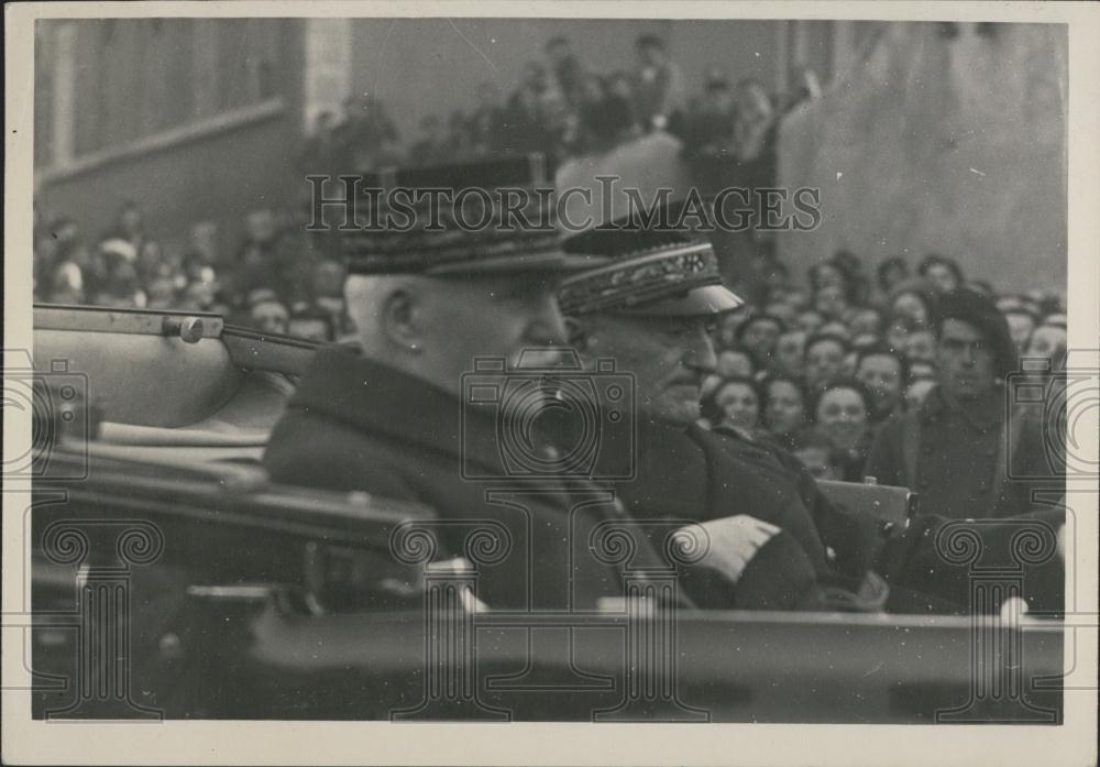 Press Photo Marshal PÃƒÆ’Ã†ÃƒÃ‚Â©tain Darlan - Historic Images