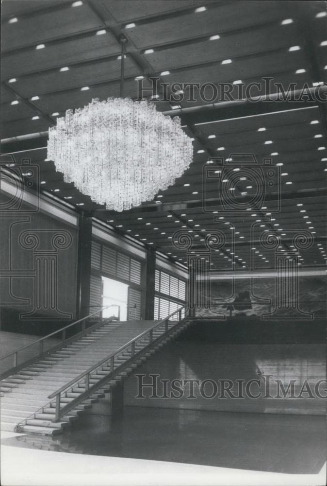 Press Photo Homeiden Hall Emperor&#39;s Palace Tokyo Japan - Historic Images