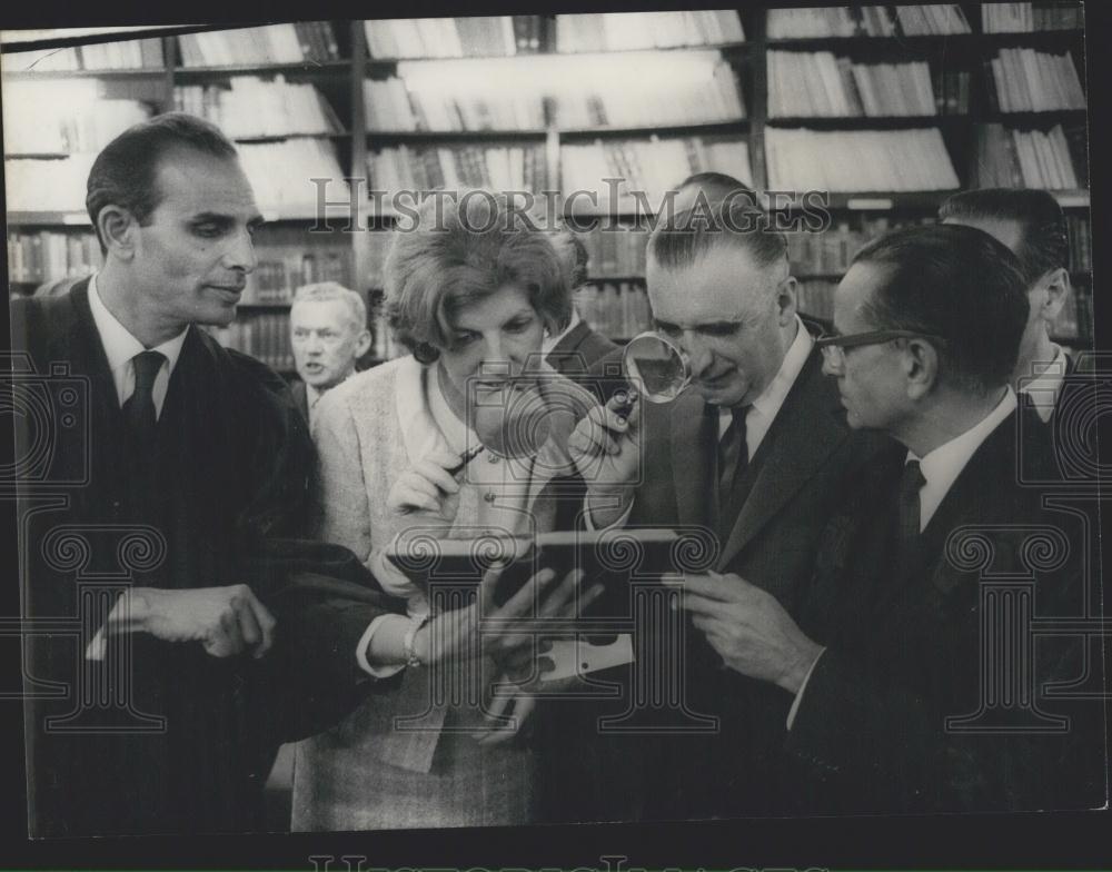 1960 Press Photo Prime Minister Pompidou in India - Historic Images