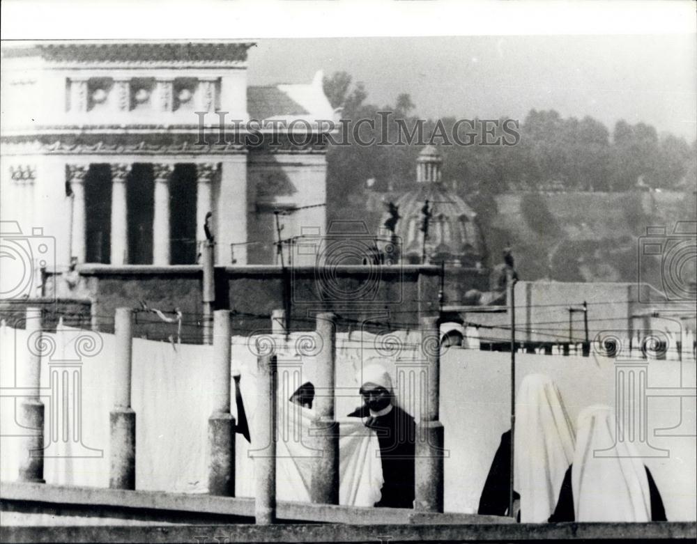 1970 Press Photo Indian Nuns At Catholic Institution Near Vatican - Historic Images