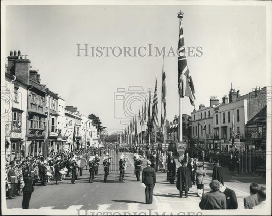 1953 Press Photo Shakespeare Anniversary at Stratford on Avon - Historic Images