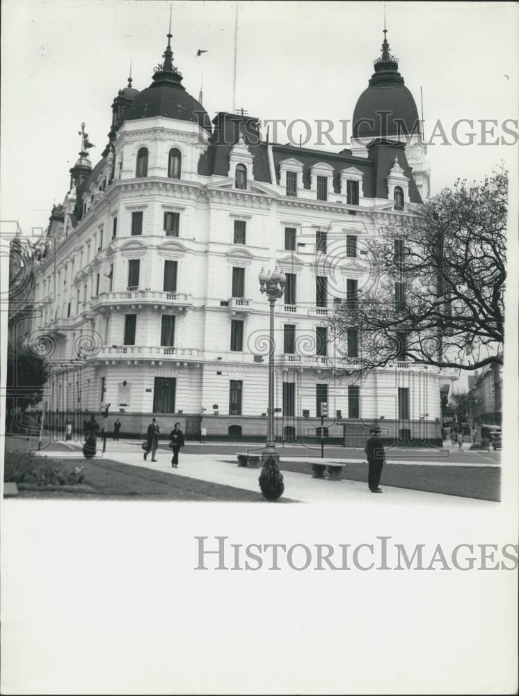 1971 Press Photo Argentina - Buenos Aires The Intendencia Municipal. - Historic Images