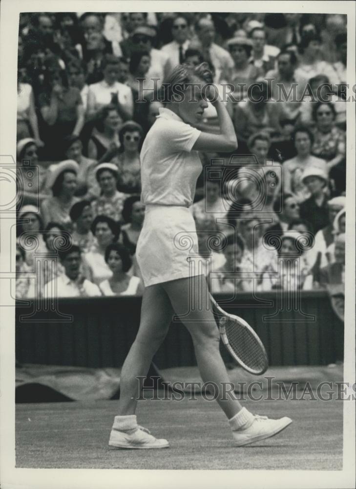 1958 Press Photo Ann Haydon, Wimbledon - Historic Images