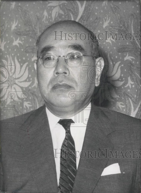 1965 Press Photo Former Japanese Ambassador Katsumi Ohno - Historic Images