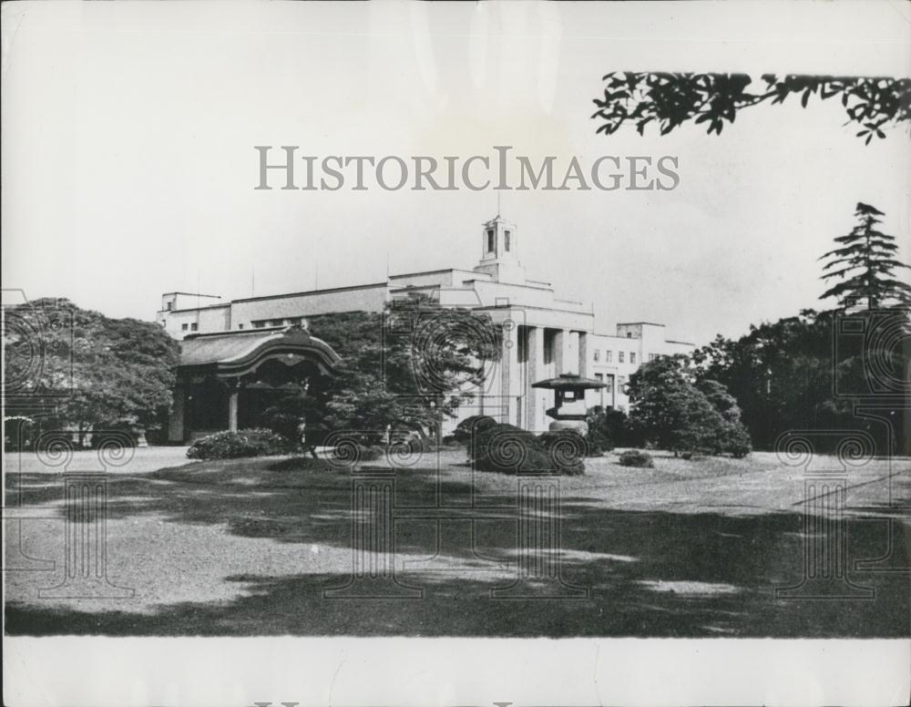 1958 Press Photo University of the Sacred Heart, at Hanezawacho, Shibuya, Tokyo - Historic Images