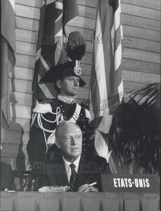 1970 Press Photo American Secretary of State William P. Rogers - Historic Images