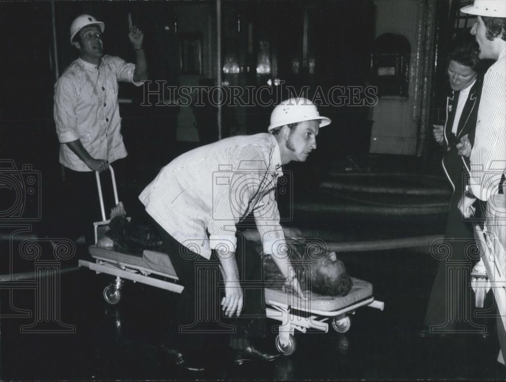 1973 Press Photo 26 Die In Copenhagen Hotel Fire "Hafnia" Most Were Tourists - Historic Images