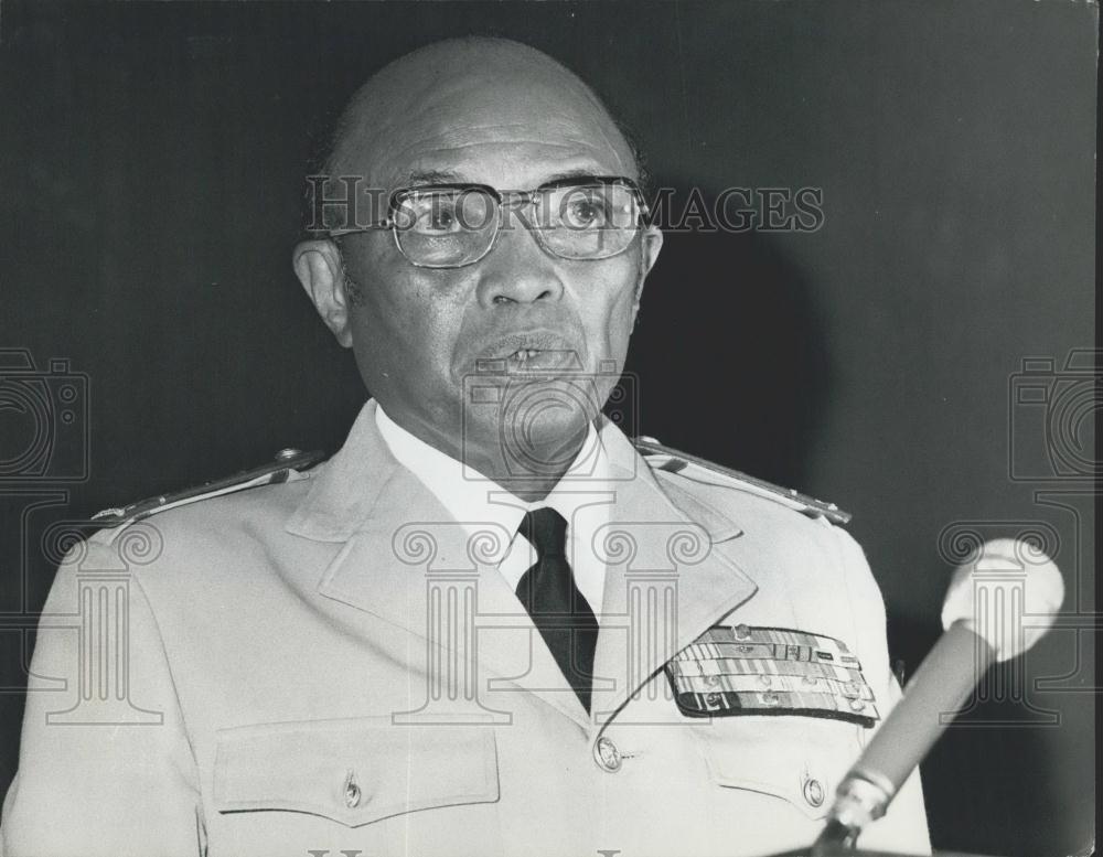 Press Photo General Gabriel Ramantsoa, Head of State - Historic Images