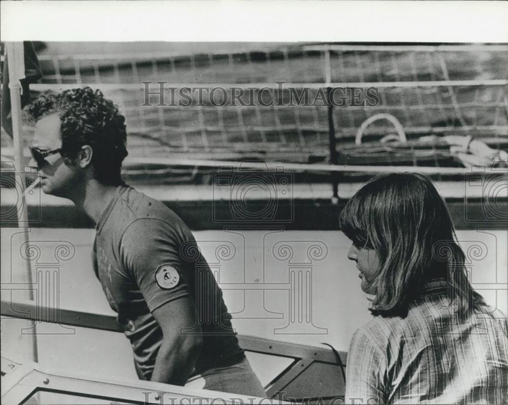 Press Photo Carl Gustav&#39;s Yachting Mate - Historic Images