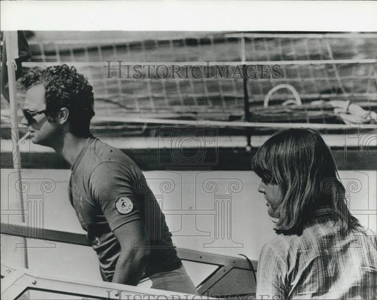 Press Photo Carl Gustav's Yachting Mate - Historic Images