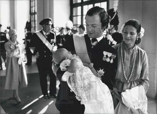 Press Photo Christening of Princess Viktoria - Historic Images