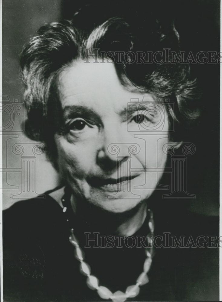 1980 Press Photo 10th Day of Death of Lyric &amp; Playwright Nelly Sachs - Historic Images