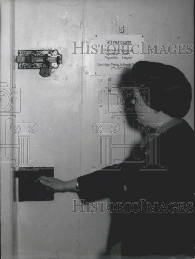 Press Photo Municipal Housing Office/Hamelin Germany - Historic Images