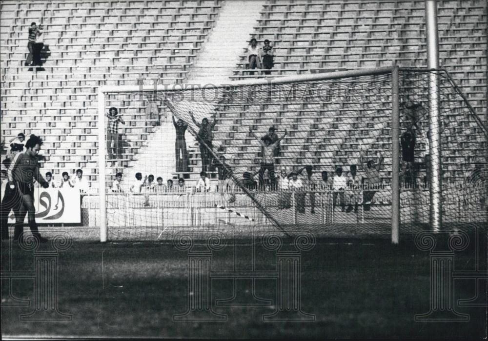 1976 Press Photo Egypt: The National Team beats the Mehalla - Historic Images