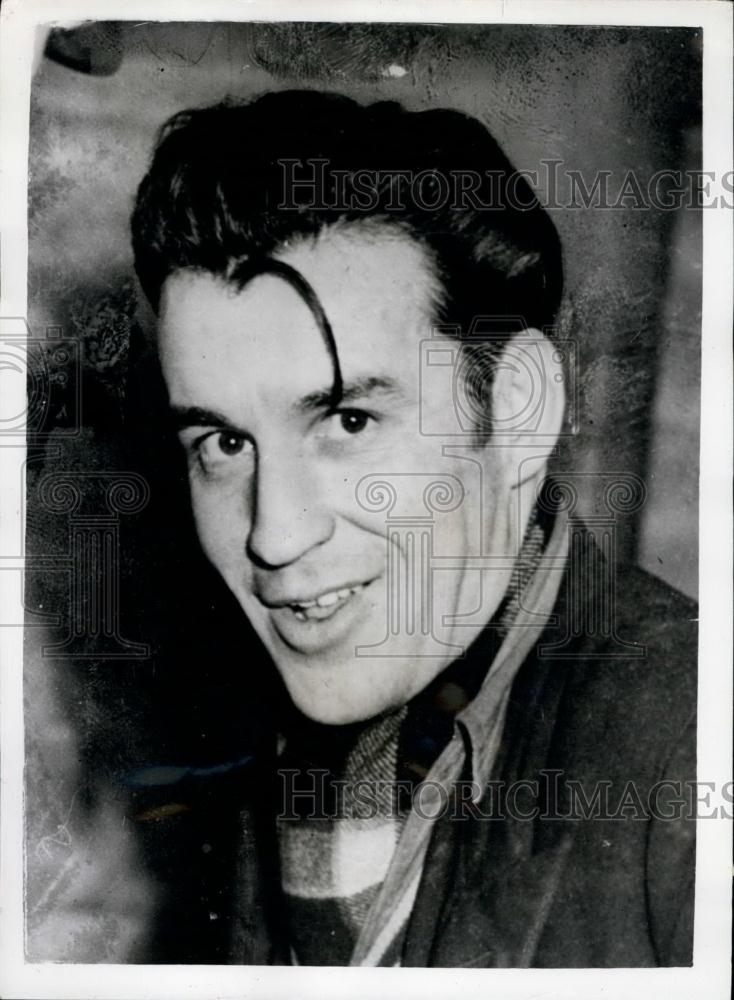 1958 Press Photo Peter Manuel, accused of 8 murders, on trial in Glasgow - Historic Images