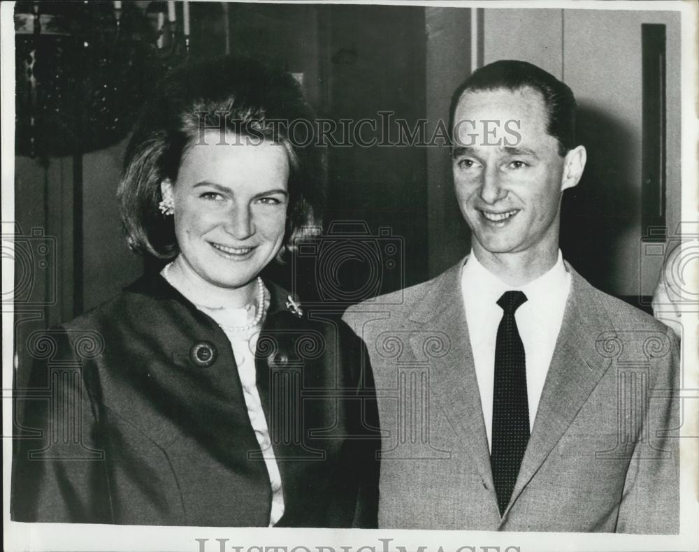 1964 Press Photo Princess Irene And Prince Hugo - Historic Images
