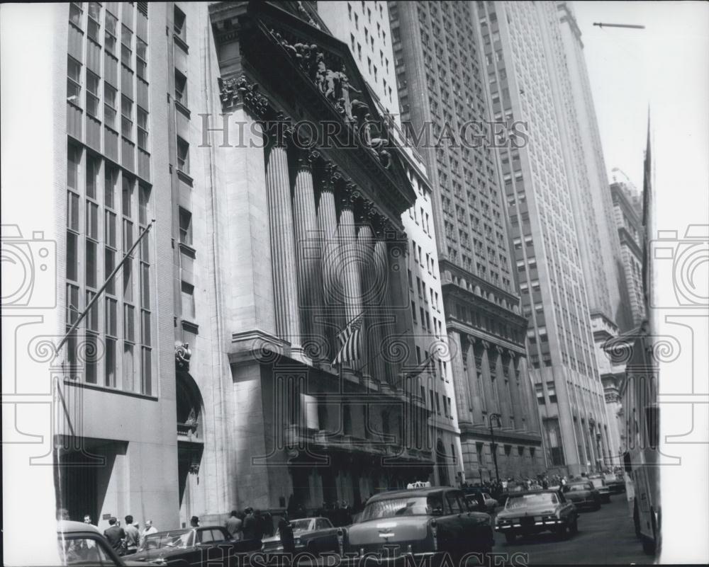 Press Photo New York - Wall Street. - Historic Images