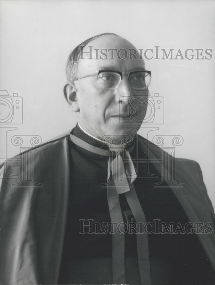 1971 Press Photo Mgr. Agostino Carasoli. - Historic Images