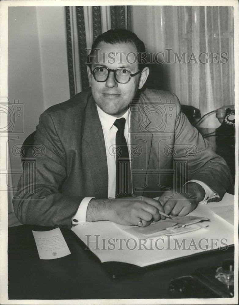 1959 Press Photo President of the Board of Trade,Mr. Maulding - Historic Images