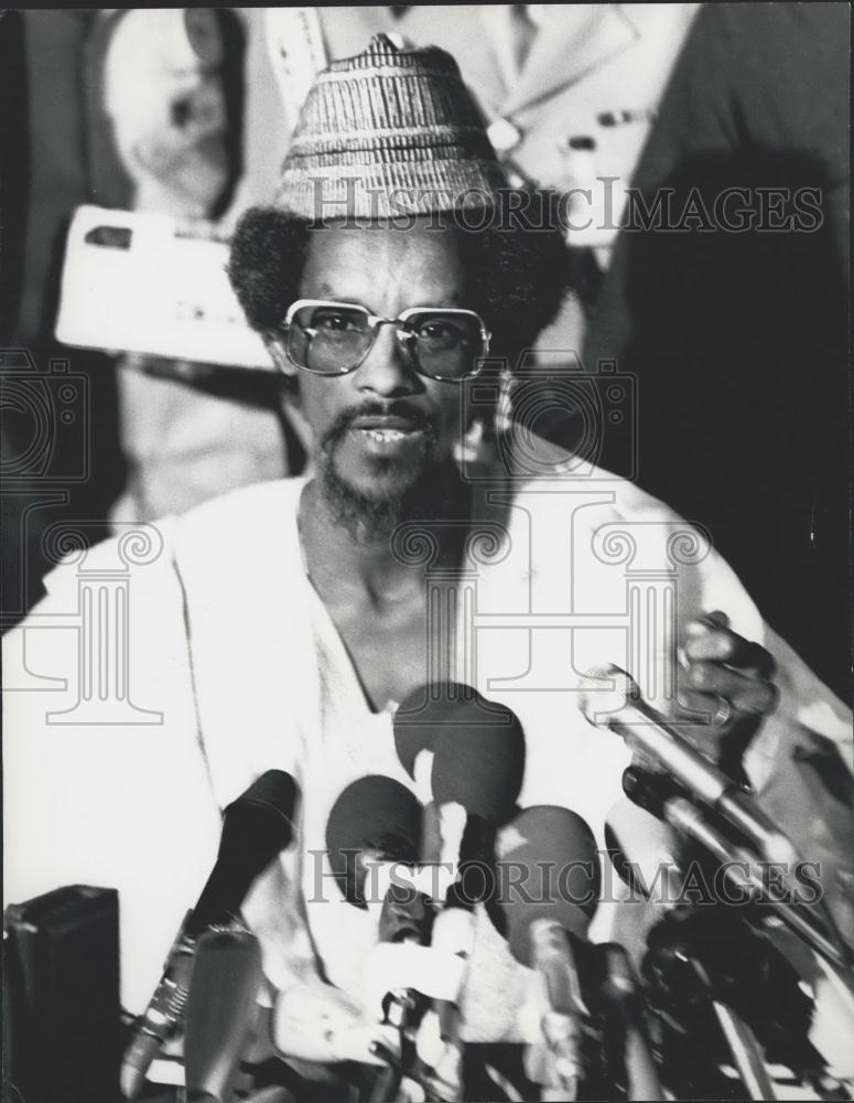 Press Photo Goukouni Oueddei, President of Chad - Historic Images