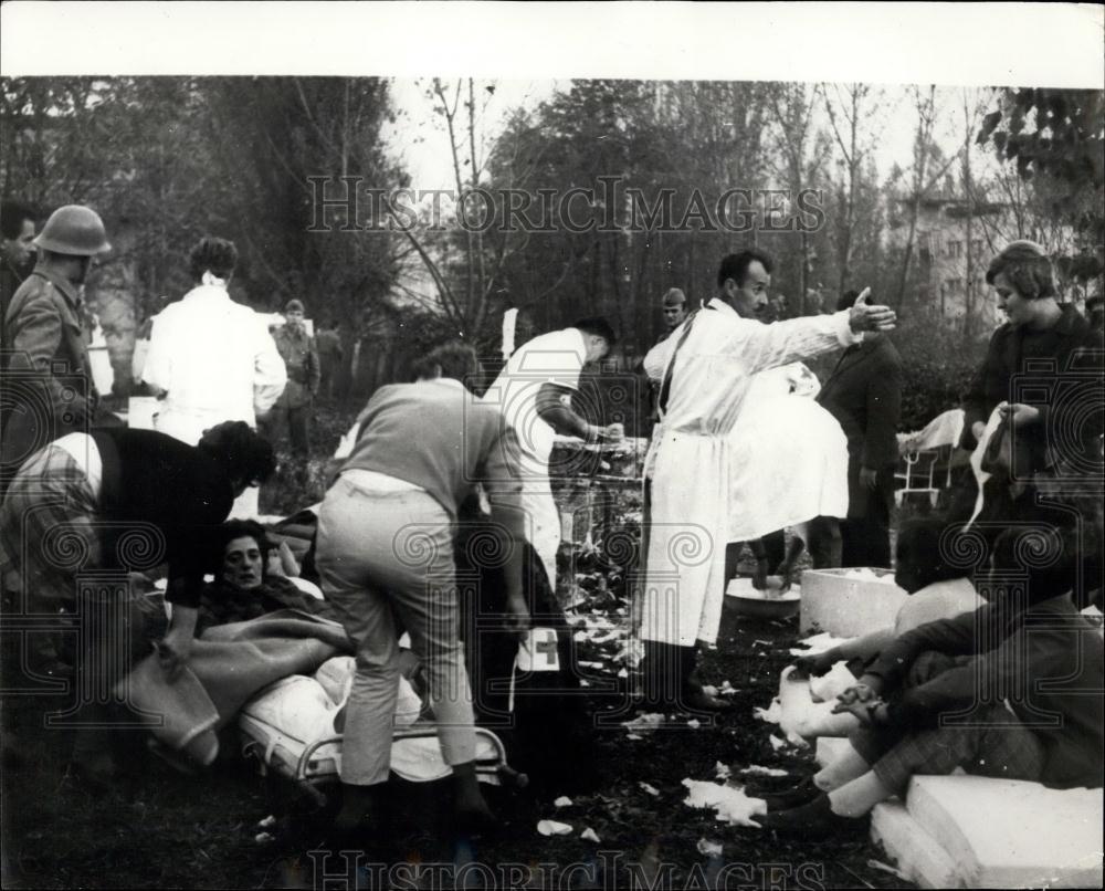 1969 Press Photo 20 Die in Yugoslav Earthquake - Historic Images