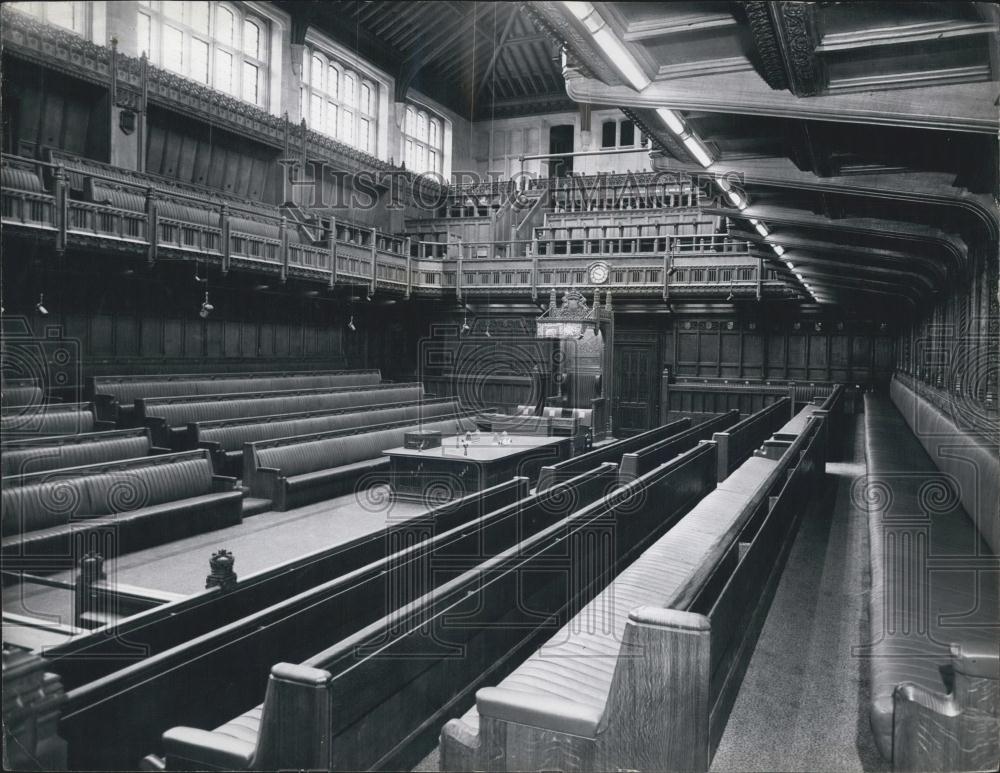 Press Photo Press View of the New House of Commons - Historic Images