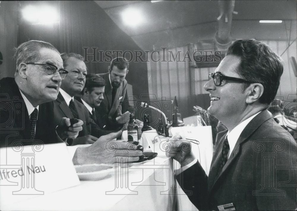 1970 Press Photo Congress of the German Social Democratic Party - Historic Images