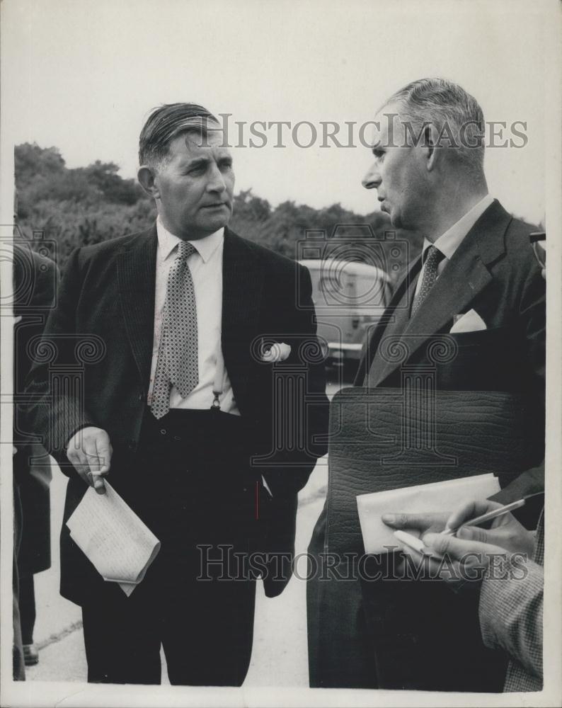 1961 Press Photo Chief Superintendent Ascott, of Scotland Yard - Historic Images