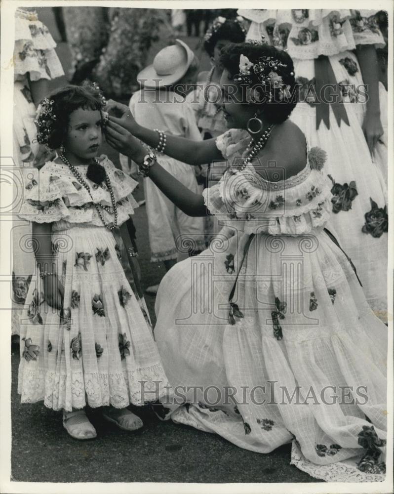 1955 Press Photo Princess Margaret Visits Trinidad - Historic Images