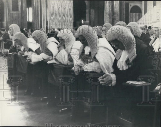 1963 Press Photo Red Mass At Westminster Cathedral - Historic Images
