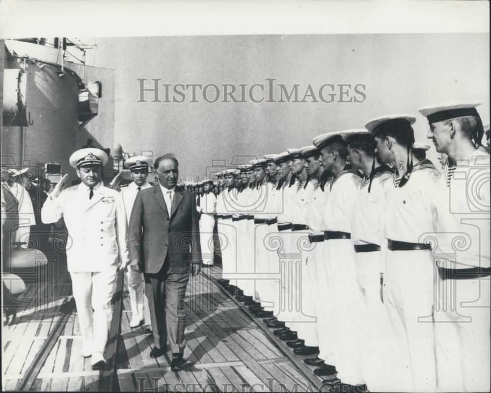 1969 Press Photo Day of the Bulgarian Navy - Historic Images