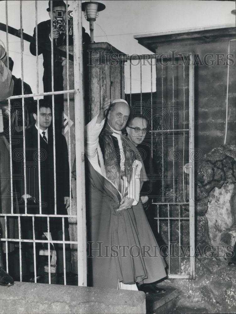 1965 Press Photo Pope Paul VI celebrated the Christmas - Historic Images